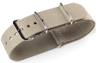 nato horlogeband grijs