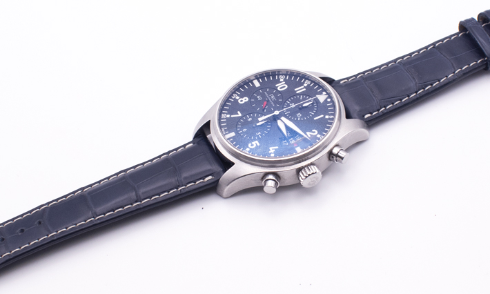Horlogebandje Thunderbird donkerblauw | passend voor TAG Heuer