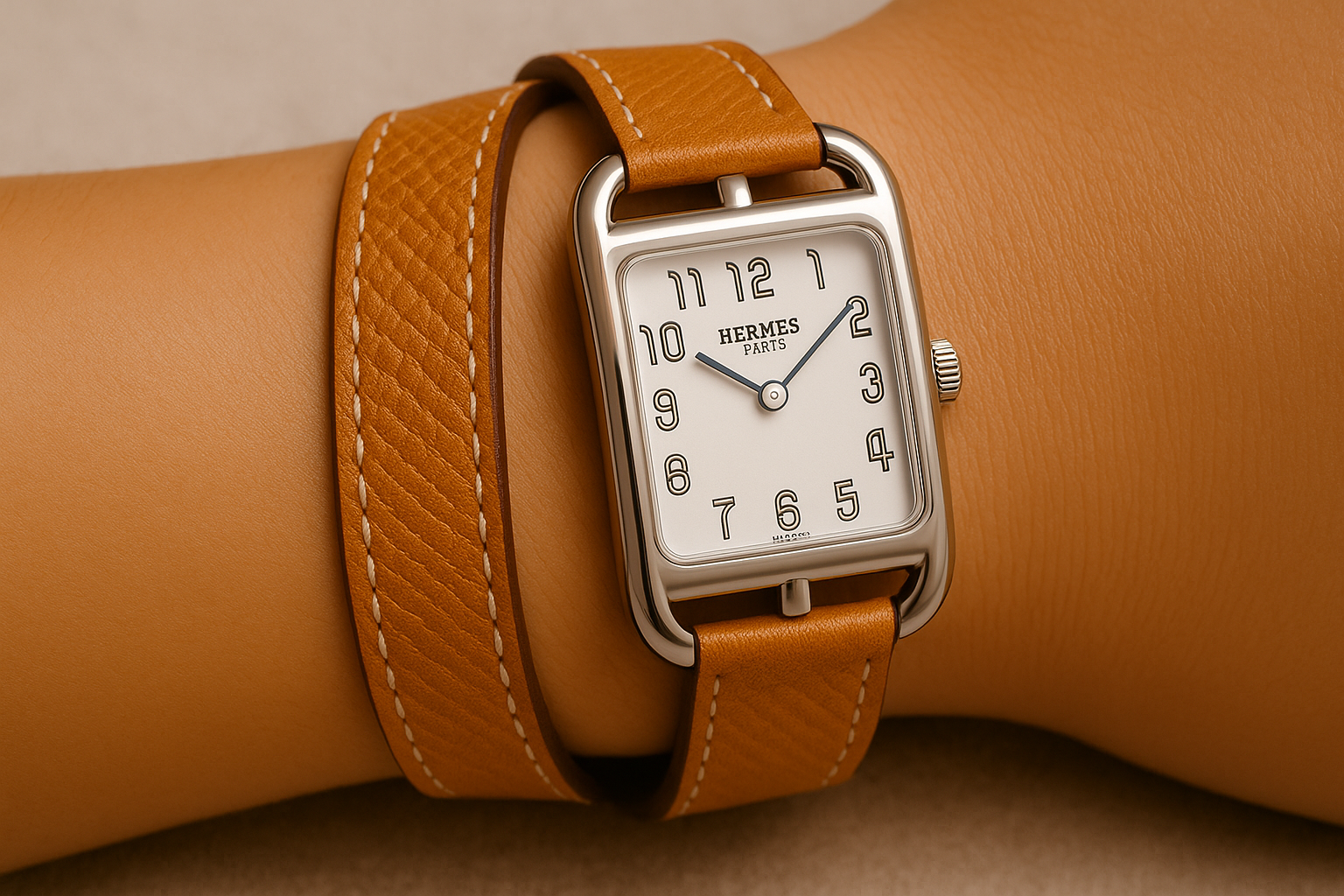 Hermes Double turn horlogeband