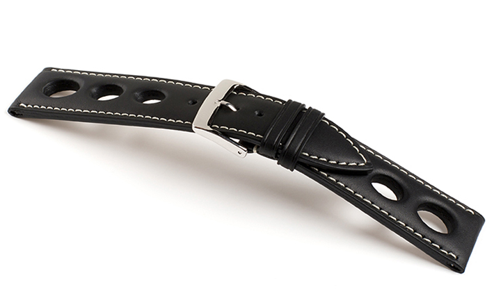 Horlogeband GTO zwart | Voor Chopard 
