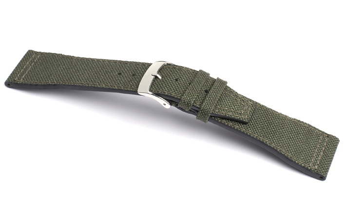 Horlogeband Cordura groen | Voor IWC 