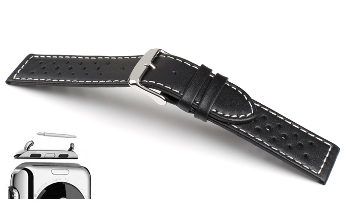 Horlogebandje Odeon wit | voor Apple watch