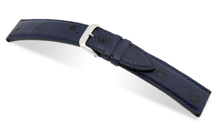Horlogeband Maison blauw | voor Hermes 