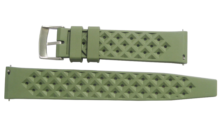 Horlogeband Tropical olivegreen | voor Invicta