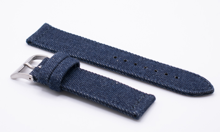 Horlogebandje Jeans Donkerblauw | Bell & Ross