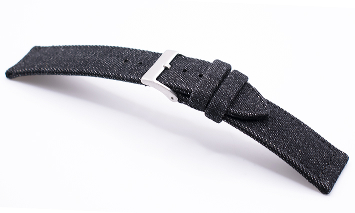 Horlogebandje Jeans zwart | Timex 