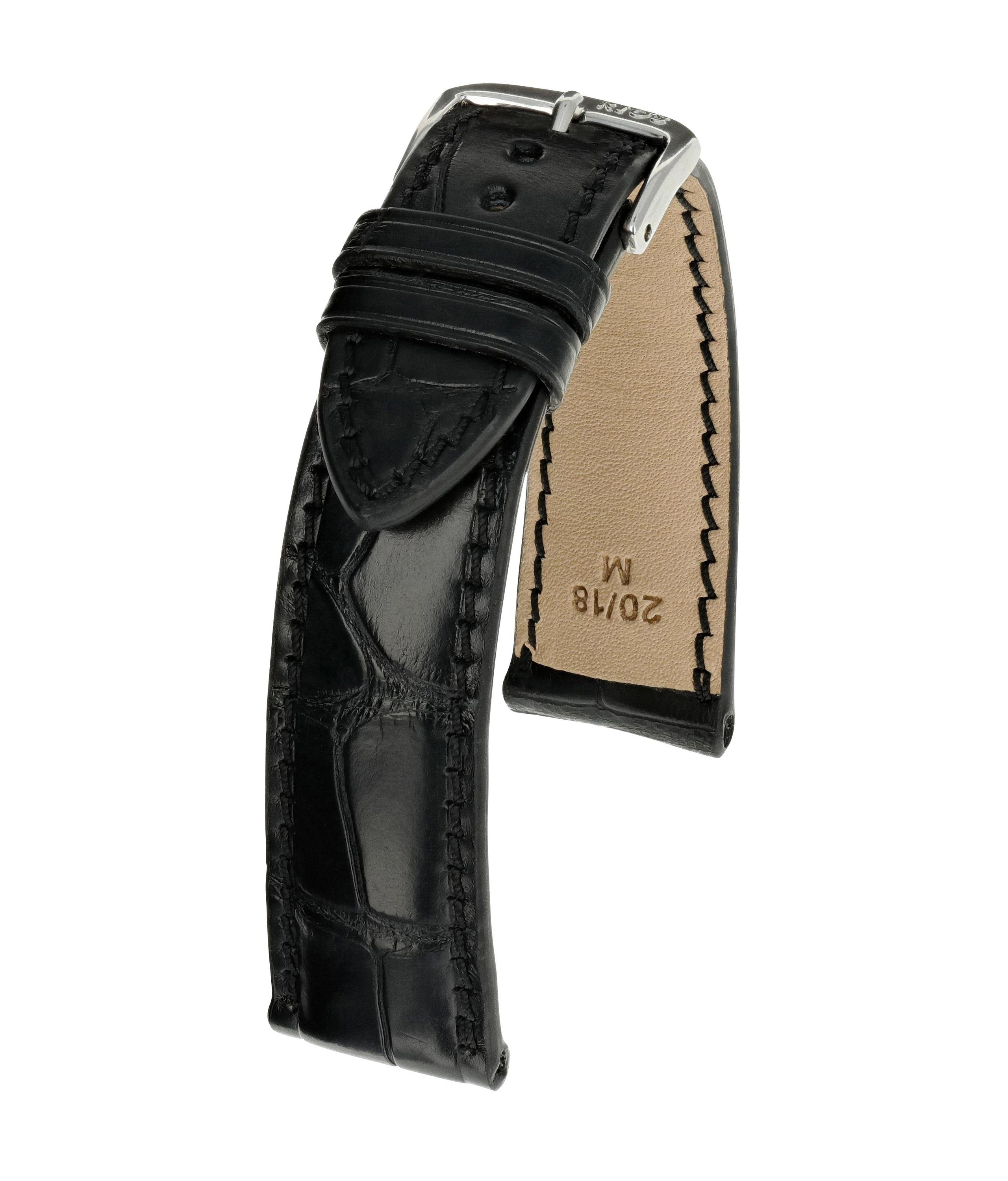 Horlogeband President zwart | Voor IWC