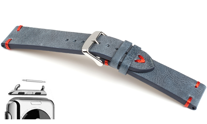 Horlogeband V band blauw RN | voor Apple watch
