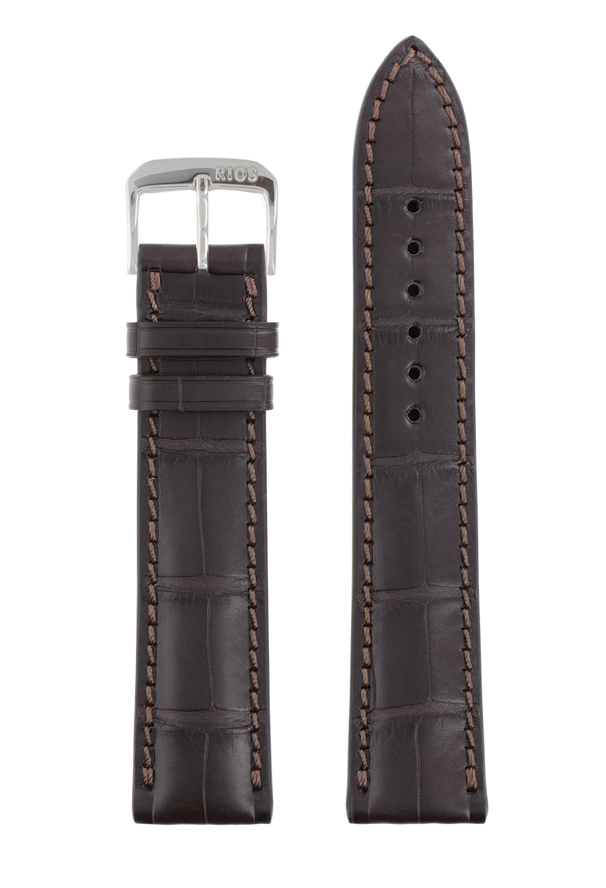 Horlogeband President donkerbruin | Voor Chopard