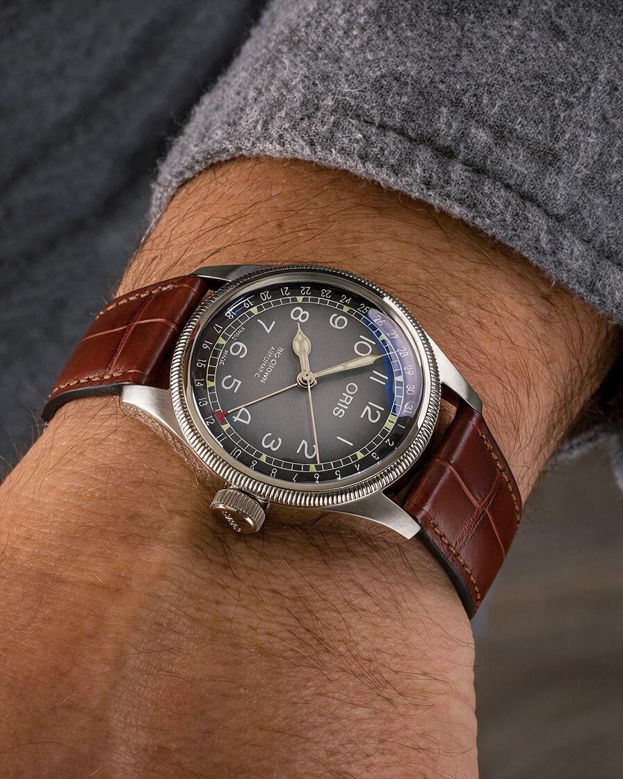 Horlogeband President mahagoni | Voor Chronoswiss