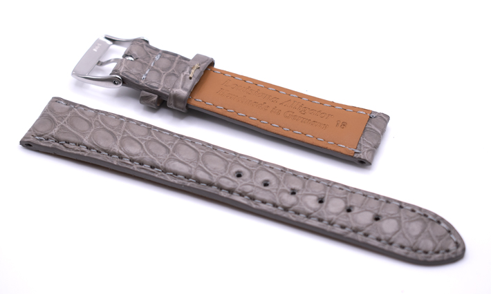 Horlogeband Frosted grijs | passend voor Frederique Constant