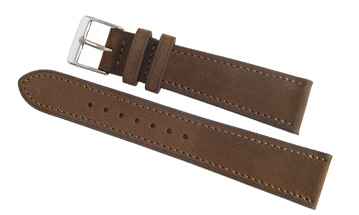Horlogeband Mountain Nubuck Bruin | voor Asus ZenWatch