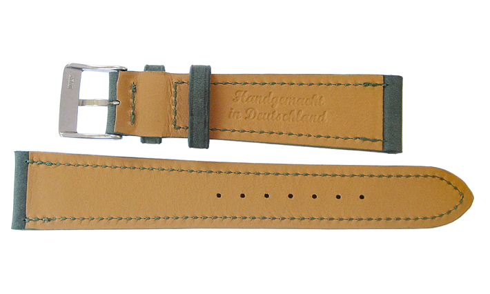 Horlogeband Mountain Nubuck groen | voor Armani