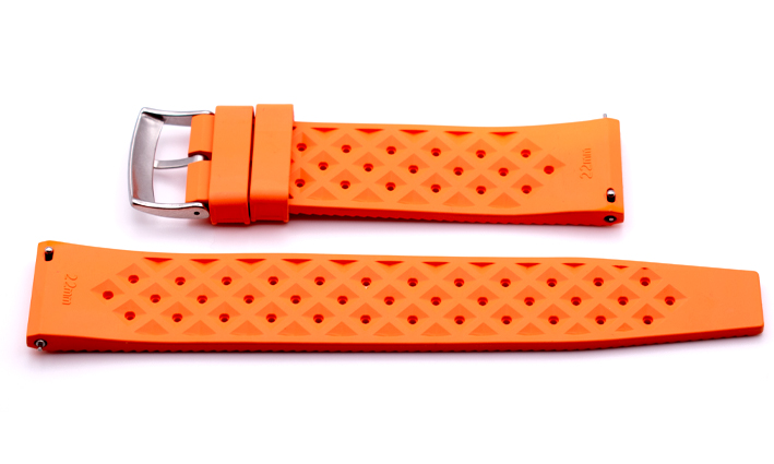 Horlogeband Tropical oranje | voor Ticwatch