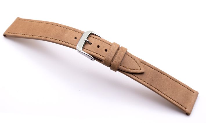 Horlogeband Hermes Leer Naturel | voor Daniel Wellington 