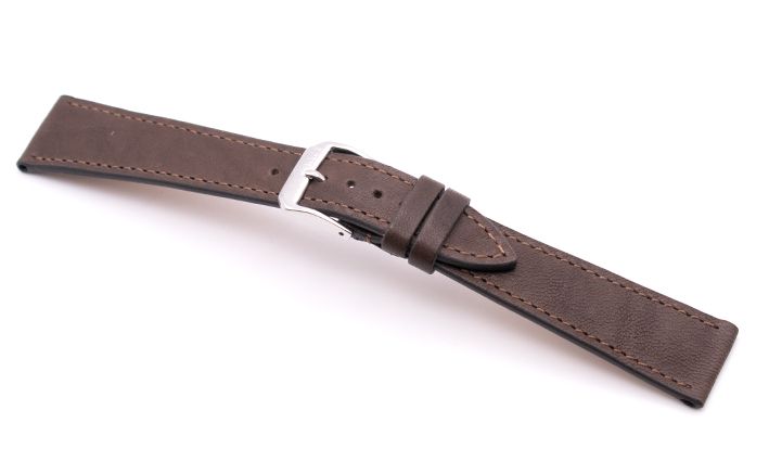 Horlogeband Lancester donkerbruin | voor Jaeger Le Coultre