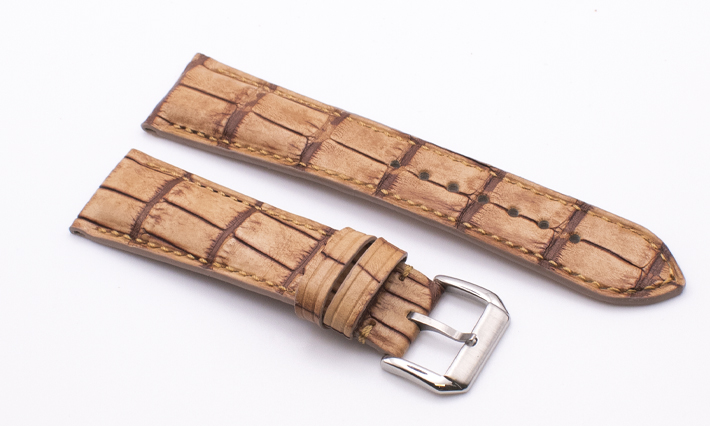 Horlogeband Alligator Two Tone Handmade | voor A. Lange & Söhne