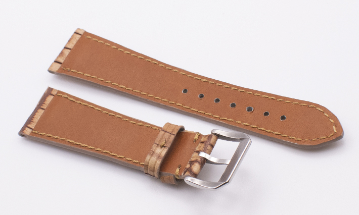 Horlogeband Alligator Two Tone Handmade | voor A. Lange & Söhne