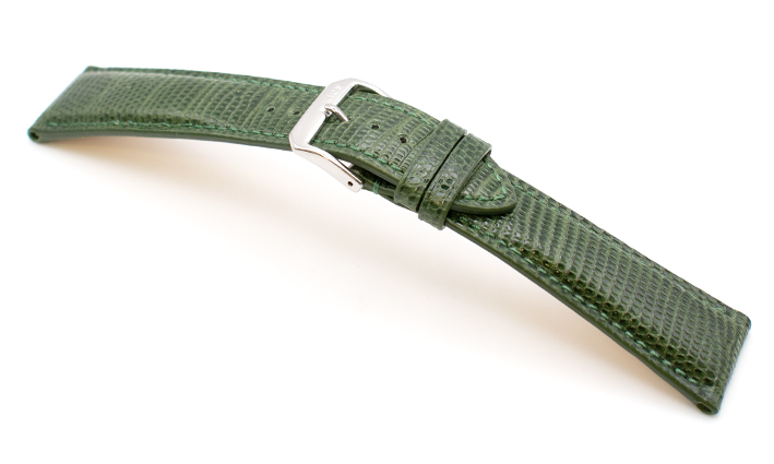 Horlogeband Lizzard groen | voor Hamilton 