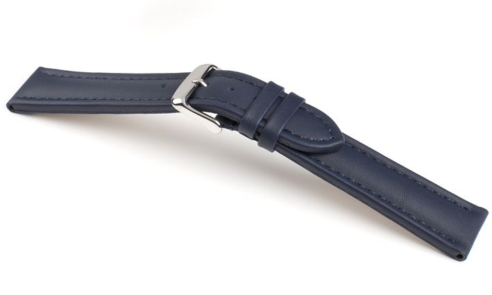 Horlogeband Basel TIT donkerblauw | voor Fossil 