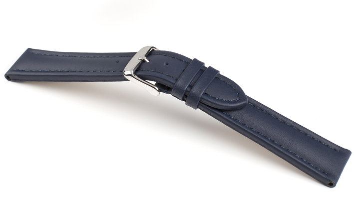 Horlogeband Basel TIT donkerblauw | voor Mondaine