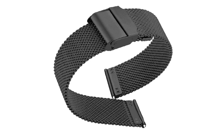 Horlogeband Mesh Black | Metalen horlogebanden 