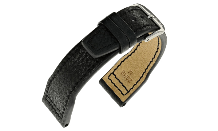 Horlogeband Landsberg zwart | de Horlogebanden Specialist