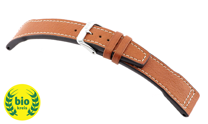 Horlogeband Sonthofen cognac | de Horlogebanden Specialist 