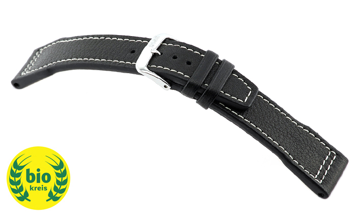 Horlogeband Sonthofen zwart | de Horlogebanden Specialist 