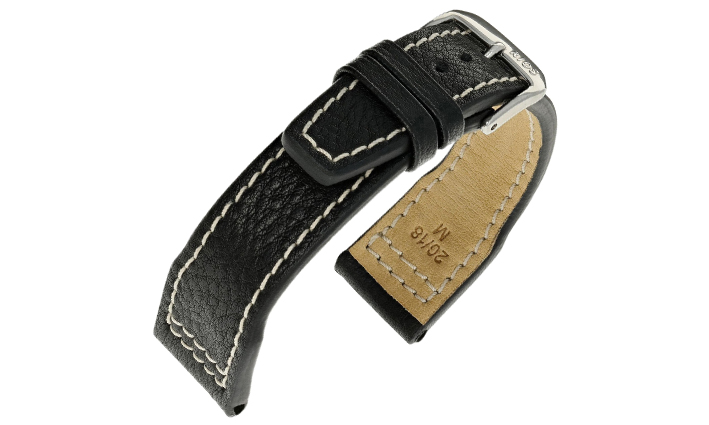 Horlogeband Sonthofen zwart | de Horlogebanden Specialist