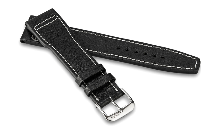 Horlogeband Sonthofen zwart | de Horlogebanden Specialist