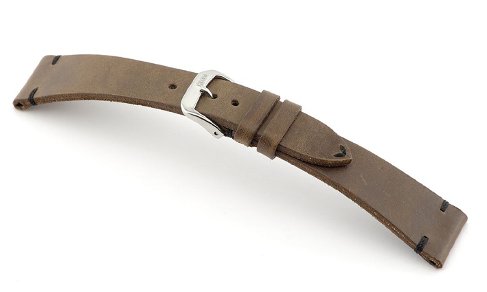 Horlogeband Walker bruin | voor Leer