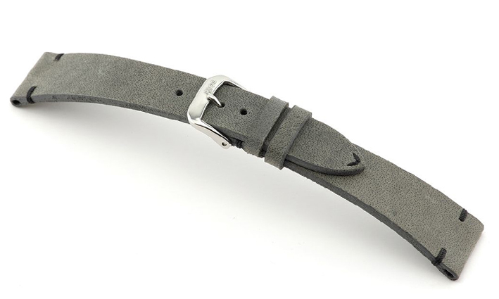 Horlogeband Walker grijs | voor Leer