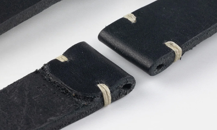 Horlogeband Watts zwart | voor Leer