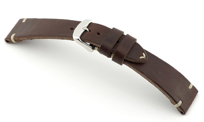 Horlogeband Watts bruin | voor Leer