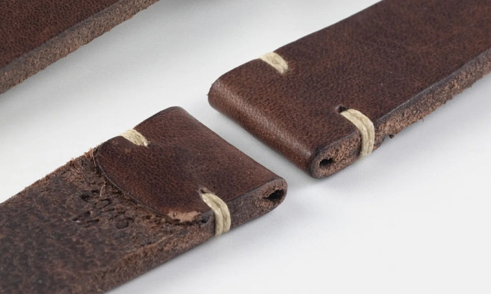 Horlogeband Watts bruin | voor Leer