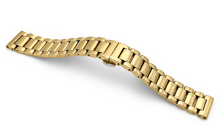 Metalen horlogeband Longstone Double | Metalen horlogebanden