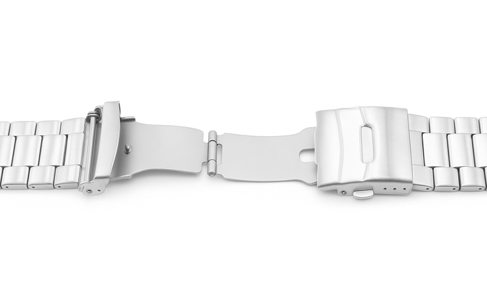 Metalen horlogeband Satin | Metalen horlogebanden