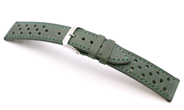 Horlogeband racing cognac | voor Baume & Mercier 