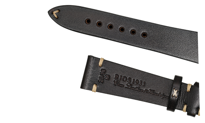 Horlogebandje Dusk zwart | voor Steinhart