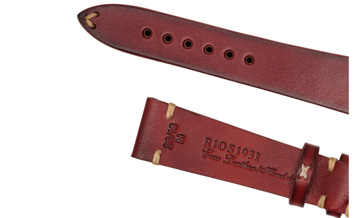 Horlogebandje Dusk mahagoni | voor Oris