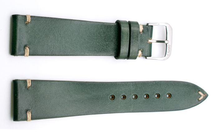 Horlogebandje Dusk groen | voor Fossil