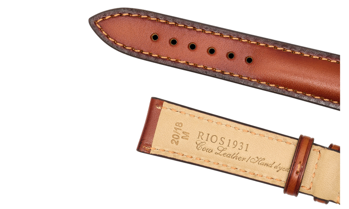 Horlogeband Shadow cognac | voor Lockman