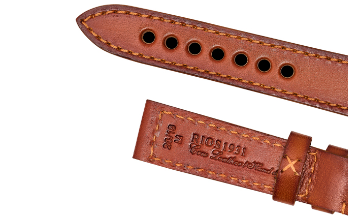 Horlogeband Overnight cognac | voor Franck Muller