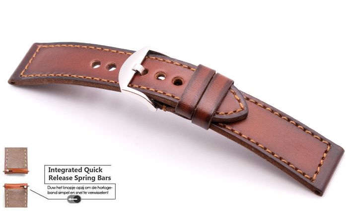 Horlogeband Overnight mahagoni | voor Cookoo