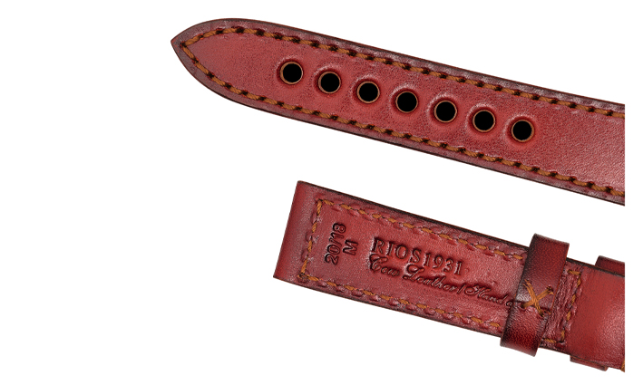 Horlogeband Overnight mahagoni | voor Camel