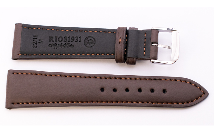 Horlogeband Appel bruin | voor Vegan