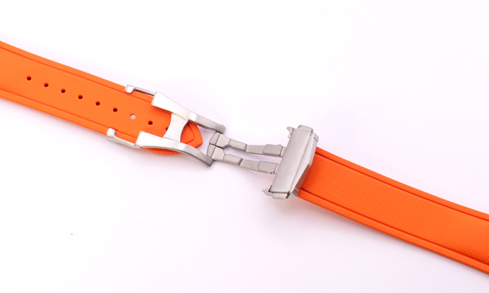 Horlogebandje Ocean oranje | passend voor Quick Release