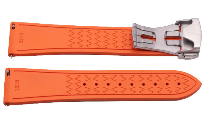 Horlogebandje Ocean oranje | passend voor Tissot