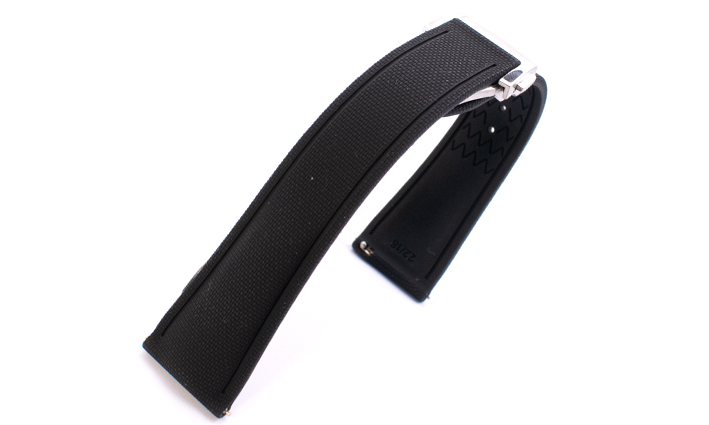 Horlogebandje Ocean zwart | passend voor Oris